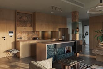 do realistic 3d virtual staging for your interior or exterior projects