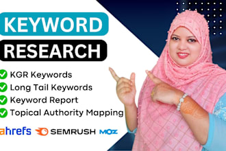 do advanced SEO keyword research and competitor analysis for your website