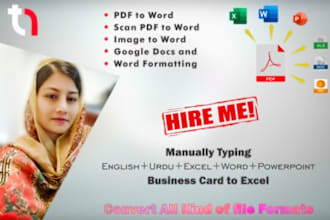 convert PDF to word or word to pdf quickly