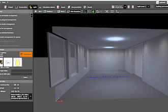 do interior and exterior lighting design using dialux