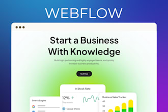 design or redesign your website with webflow