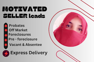 provide off market seller buyer leads