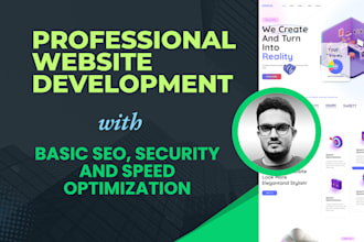 design and develop a modern wordpress website, business website, online store