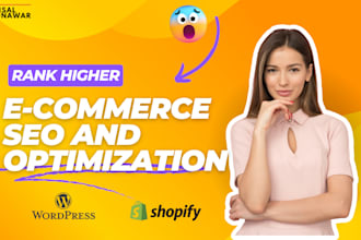 be your ecommerce SEO expert on wordpress and shopify