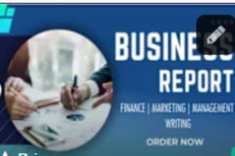 write marketing, economics, management, business tasks