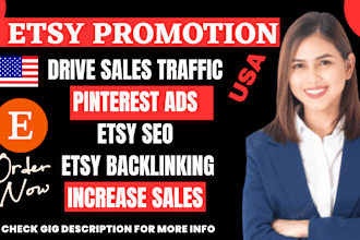 pinterest marketing etsy promotion shopify sales marketing  etsy traffic sales