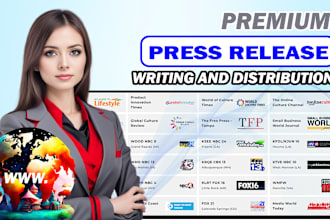 write news worthy press release, submit, do press release distribution