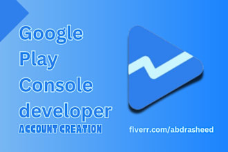 create and verified google play console for you