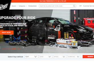 build auto parts shopify store shopify auto return automotive website auto parts