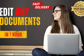 create edit format modify any docs