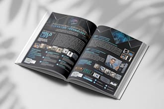 design product catalog user manual booklet company profile