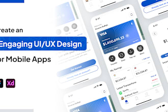 do engaging mobile UI UX design or app UI UX design