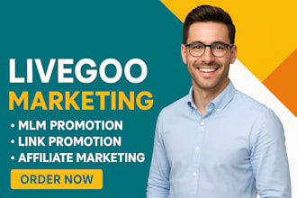 do solo ads USA campaign, affiliate link signup MLM promotion livegood promotion