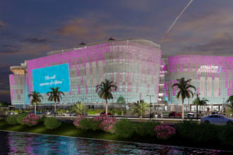 do architecture revit modelling and rendering