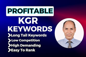 do competitor analysis profitable kgr keyword research website audit