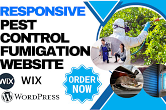 reponsive jobber fumigation pest control amelia appointment booking website