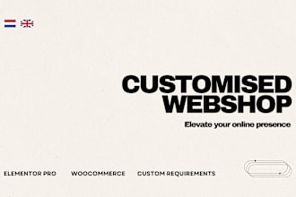 build your woocommerce shop