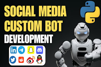build telegram bot discord bot snapchat bot linkedin bot python bot twitter bot