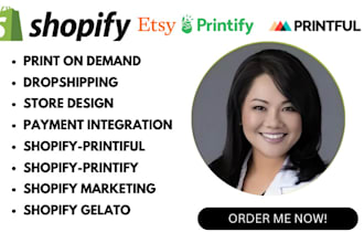 design etsy shopify print on demand store etsy shopify pod dropshipping website