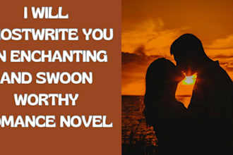 ghostwrite a captivating and swoon worthy romance story
