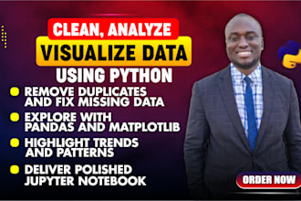clean and analyze your data with python