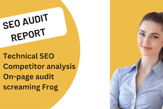 provide SEO audit reports and technical website analysis