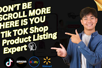 do tiktok shop setup UK USA or product hunting and upload tiktok shop products