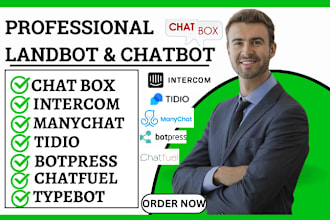 create chatbot manychat tidio dialogflow intercom botpress chatfuel typebot