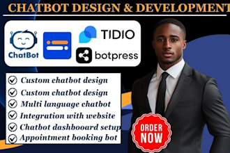 build custom ai chatbot using botpress tidio typebot for your website whatsapp