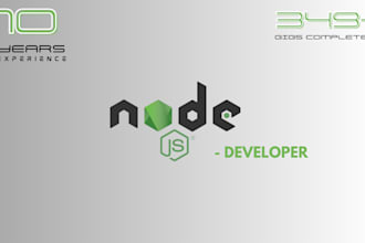 create apis in nodejs and do microservices