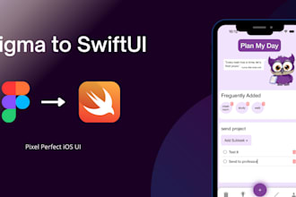 convert your figma or xd design into swiftui code