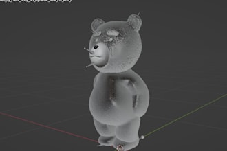 make any kind of 3d model for 3d printing , character model