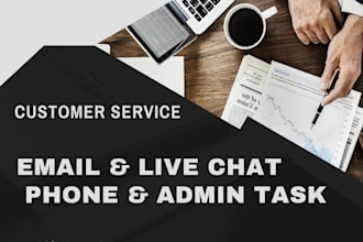 be your customer support virtual assistant for chat and email support