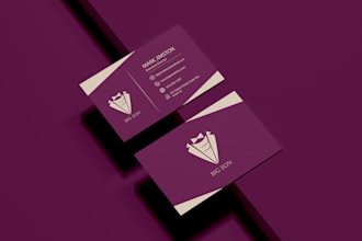 design businesscard with letterhead as gift service in 5 hrs