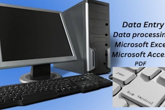 be your virtual data entry clerk
