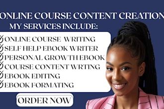 write engaging online course content for self help, coaching, or personal growth