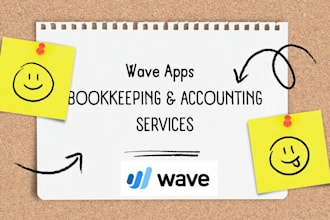 do accounting and bookkeeping in wave app