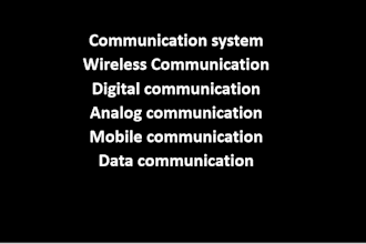 tutor in data, digital, wireless and communication system