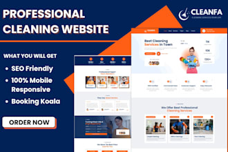 createcleaning website office cleaning janitorial website house cleaning website