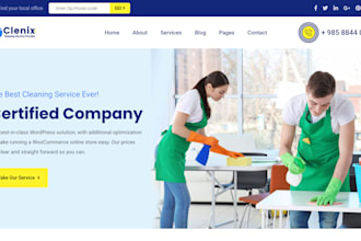 build cleaning service website cleaning website commercial cleaning bookingkoala