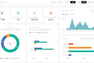 be your data analyst, data visualization, power bi dashboard expert