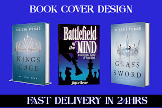 do ebook cover design and book cover design and kindle cover