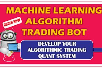 be your forex trading bot expert advisor algorithm bot developer