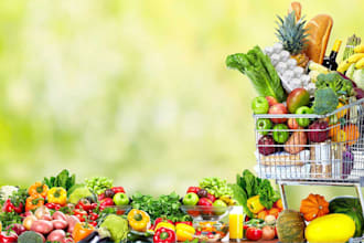 build grocery shopify ecommerce online store with premium themes