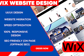 build wix website design wix studio business website wix website redesign