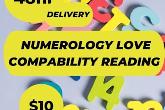 give you numerology love compatibility reading