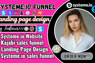 do systeme io sales funnel landing page, or systeme io website