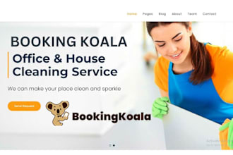 booking koala website with cleaning service website bookingkoala booking koala