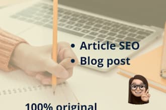 write plagiarism free articles and essays for you