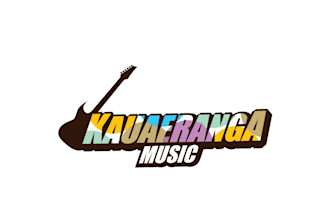 design beautiful music brand wordmark logo
